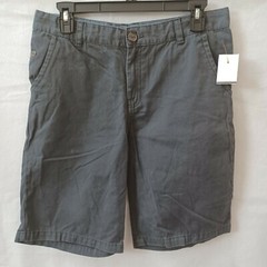 CAT & JACK BOYS Gray SCHOOL UNIFORM SHORT SZ 16 length 20In