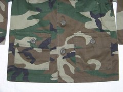 Kids Rothco B.D.U. Camo Shirt/Jacket & Cargo Pants – Size 4/6