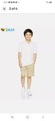 4pack Essentials Boys Uniform Short-Sleeve Pique Polo Shirts White size small