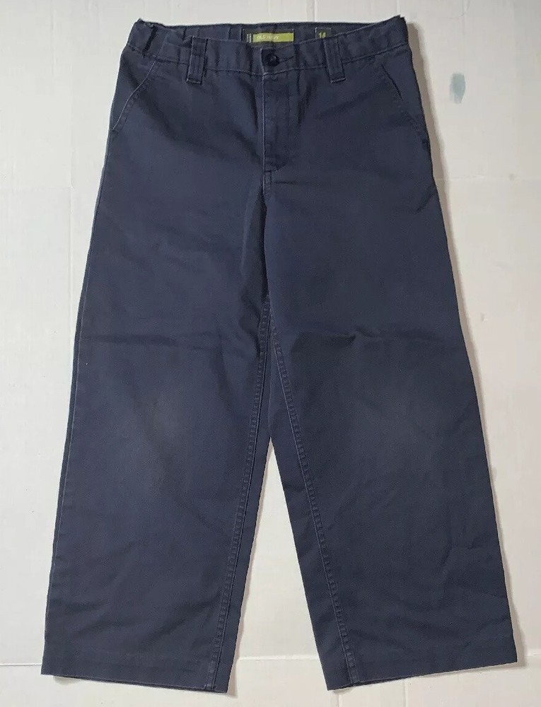 Preowned- Old Navy Plain Front Relaxed Fit Chinos Boys (Size 14)