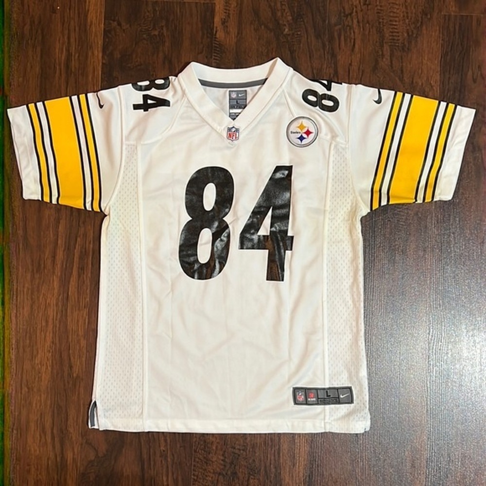 NFL Nike Pittsburgh Steelers Football Jersey #84 Antonio Brown Size: L (Boys)