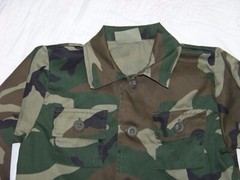 Kids Rothco B.D.U. Camo Shirt/Jacket & Cargo Pants – Size 4/6