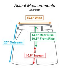 French Toast Boys Flat Front Adjustable Waist Short (Khaki, 14 H, 30.5″ Waist)