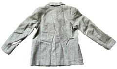 VTG School Blazer Uniform Daniel Neal Grammar Gray WOOL Hogwarts Style