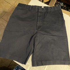 3 pairs Navy Blue school uniform shorts 18-20 husky