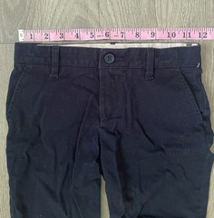 GAP Kids Boys Chino Shorts School Uniform 7 Navy Blue Organic Cotton Schoolwear