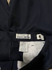 Boys Authentic Galaxy School Uniform Pants Navy Size 14