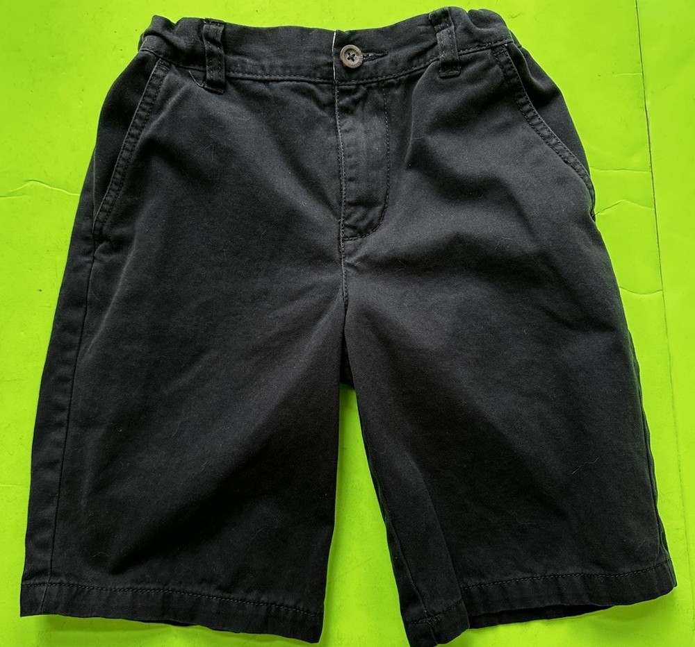 📚✏️’The Children’s Place’ Navy Flat Front Uniform Chino Shorts Boys SZ 10✏️📚