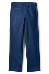 LANDS END Deep Sea Blue Iron Knee Cadet Pants Boys 10 Husky INSEAM 25″ *NEW*