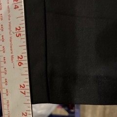 Authentic Galaxy School Uniform Size 18 Black Adjustable Waistband Pants