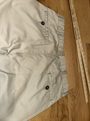 NWOT George Adj Waist Pants Khaki Tan Size 14 H Husky School Uniform