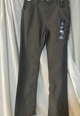 GAP Kids Boys Slim Fit Chinos Khaki Pants Size 14 NWT Regular 26×28 Gray