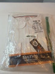 Smith’s American School Uniform / Men’s white long sleeve size 16