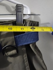Boy Scouts Pants Boys M Switchbacks Green Cargo Convertible Belted Badges Unhem