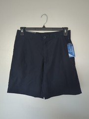 NAUTICA BOY’S SCHOOL UNIFORM SIZE 16 HUSKY NAVY PERFORMANCE UV PROTECTION 50+…