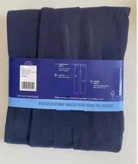 French Toast Boys Uniform Straight Fit Adjustable Waist Pants 2 PK(NAVY 5)NWT
