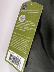 Boy Scouts Of America Pants Youth 14 Green Canvas Convertible Zip Off Uniform