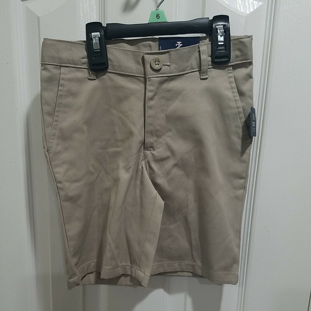 NEW IZOD Boys Flat Natural Stretch SHORTS Sizes 4 5 6