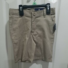 NEW IZOD Boys Flat Natural Stretch SHORTS Sizes 4 5 6