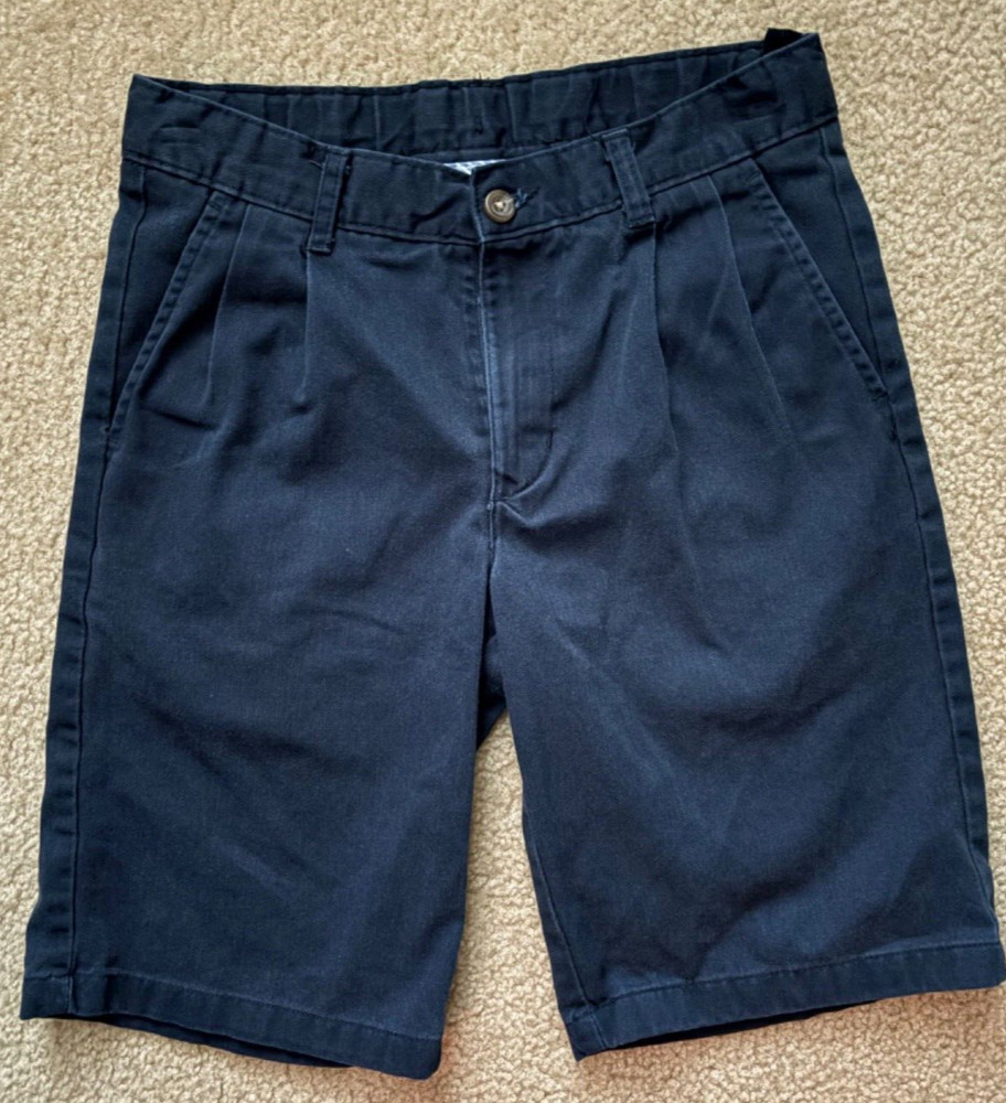 Chaps Navy School Uniform Shorts – Size 12 Regular