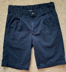 Chaps Navy School Uniform Shorts – Size 12 Regular