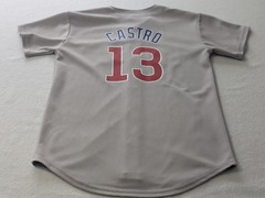 Chicago Cubs Starlin Castro Baseball Jersey Large 14-16 Youth Boys