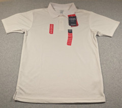 Chaps Boys’ Performance Short Sleeve Shirt XL (18/20) White – Lot of 2