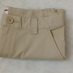 CAT & JACK BOYS Khaki SCHOOL UNIFORM SHORT SZ 14 length 17 1/2
