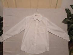 French Toast Boys Crisp White Dress Shirt