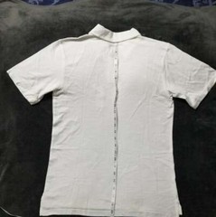 School Uniform Shirt – White Short Sleeve 2 Button Jersey Polo Boys Sizes S-XXL
