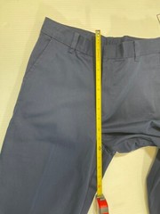 George Boys Cotton Blend Dark Navy Blue Straight Fit School Uniform Pants 16