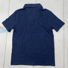 Cat And Jack Navy Blue Cotton Blend Polo School Uniform Boys Size L 10-12 NEW