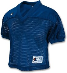 Champion FT10 Boys Fair Catch Football Practice Jersey Navy NEW!!