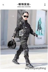 New Children’s Special Forces Combat Uniform, New Camouflage Training Suits