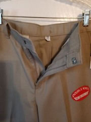 NWT School Uniform Stain Protection 18 Husky Tan Long Dress Pants