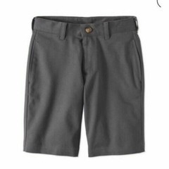 Wonder Nation Boys School Uniform Short Flat Front Adjustable Waist Sz12Husky A6