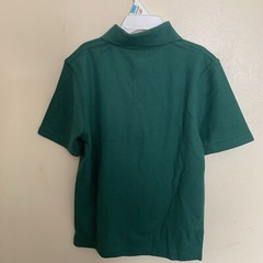 NWT Flynn O’ Hara Uniforms Short Sleeve Polo Shirt With Logo Size YS 6-8 Green