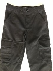 French Toast Boy’s Uniform Straight Leg Cargo Pants Black Size 8