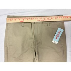 Cat & Jack Boys Size 10 Husky School Uniform Chino Pants Vintage Khaki