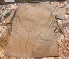 OFFICIAL BOY SCOUTS OF AMERICA TAN UNIFORM SHIRT – Youth Boys Medium
