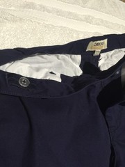 NEW CHEROKEE Ultimate UNIFORM ADJUSTABLE WAIST PANTS BOYS SIZE16 Husky/16Cd Navy