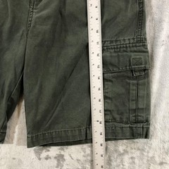 vtg Boy Scouts of America Cargo Shorts Youth 18 Green Uniform Canvas Hiking BSA