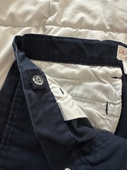 Cat & Jack Navy School Uniform Pants Size 12 lot of two
