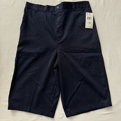 Boys French Toast Shorts 18 School Uniform Navy Elastic Waist 12″ Inseam New