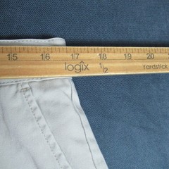 French Toast Pants Boys Size 20.5 Plus Beige Khaki School Uniform Relaxed Fit