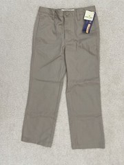 Nwt Cherokee School Uniform Size 7 Stain Repellent Wrinkle Resistant Pants New
