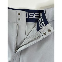 Under Armour Gray Blue Vanish Piped Baseball Pants Looser Cut Sports Active M