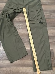 Boy Scouts Of America Pants Boys Youth M Green Uniform Switchbacks Cargo Zip Off