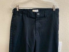 Dennis Uniform Boys Blue Flat Front Pants 077000 Size B20H (List $32)