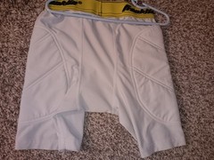 Boys Youth Small (8) Franklin Padded Baseball Sliding Shorts